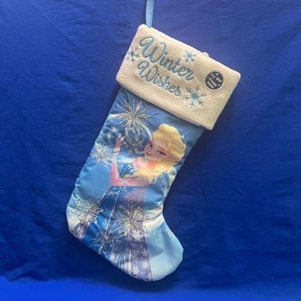 Disney Winter wishes Stocking Elsa